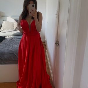 Red Prom Dress (Brand New)